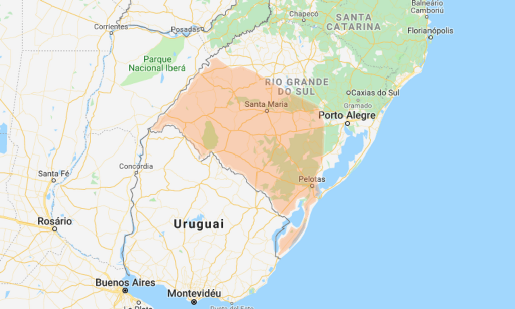 Chuva chega à região e pode trazer temporal