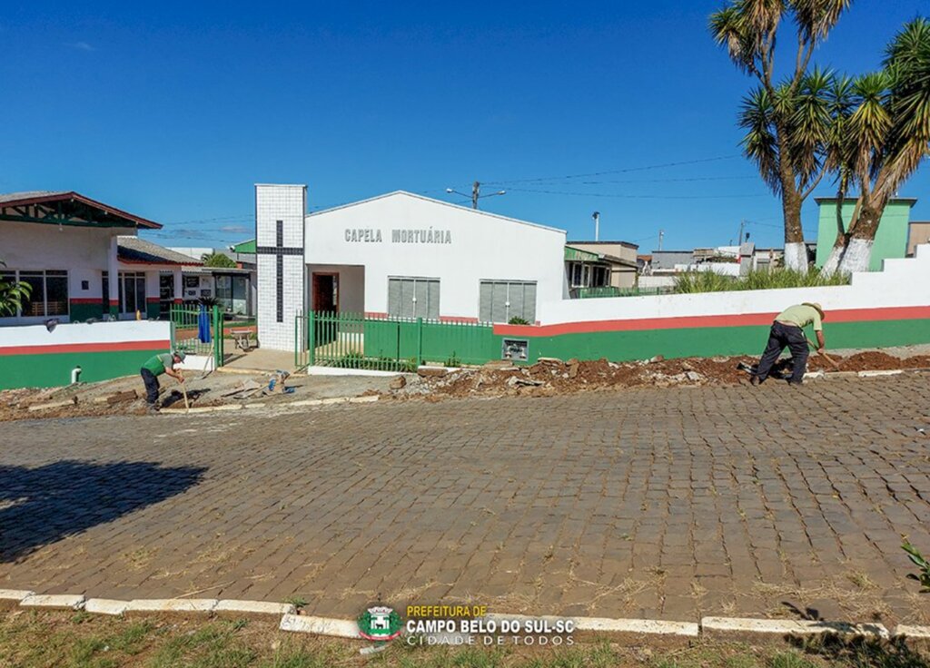 Melhorias no acesso à Capela Mortuária de Campo Belo do Sul