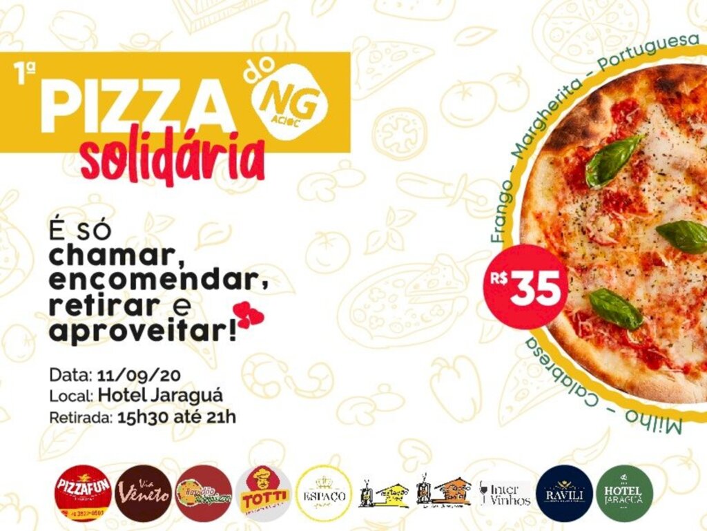 Núcleo de Gastronomia da ACIOC promove a 1ª Pizza Solidária