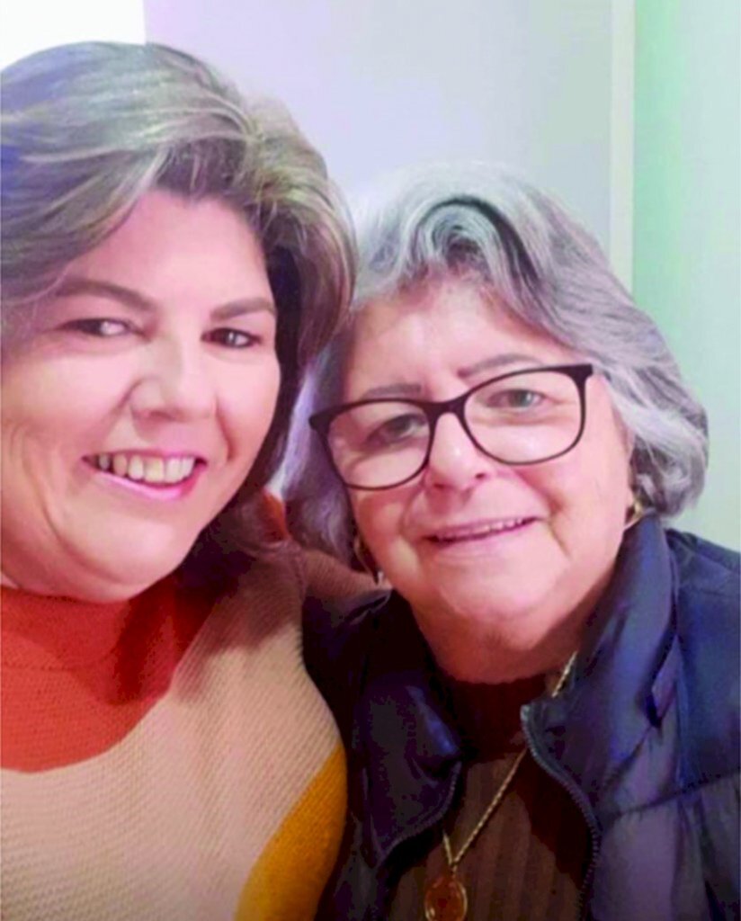  - Rita Silvânia e a mãe Ana Maria. Rita perdeu a mãe para Covid-19 enquanto ela estava internada na UTI, ela só ficou sabendo da morte da mãe quando deixou o hospital