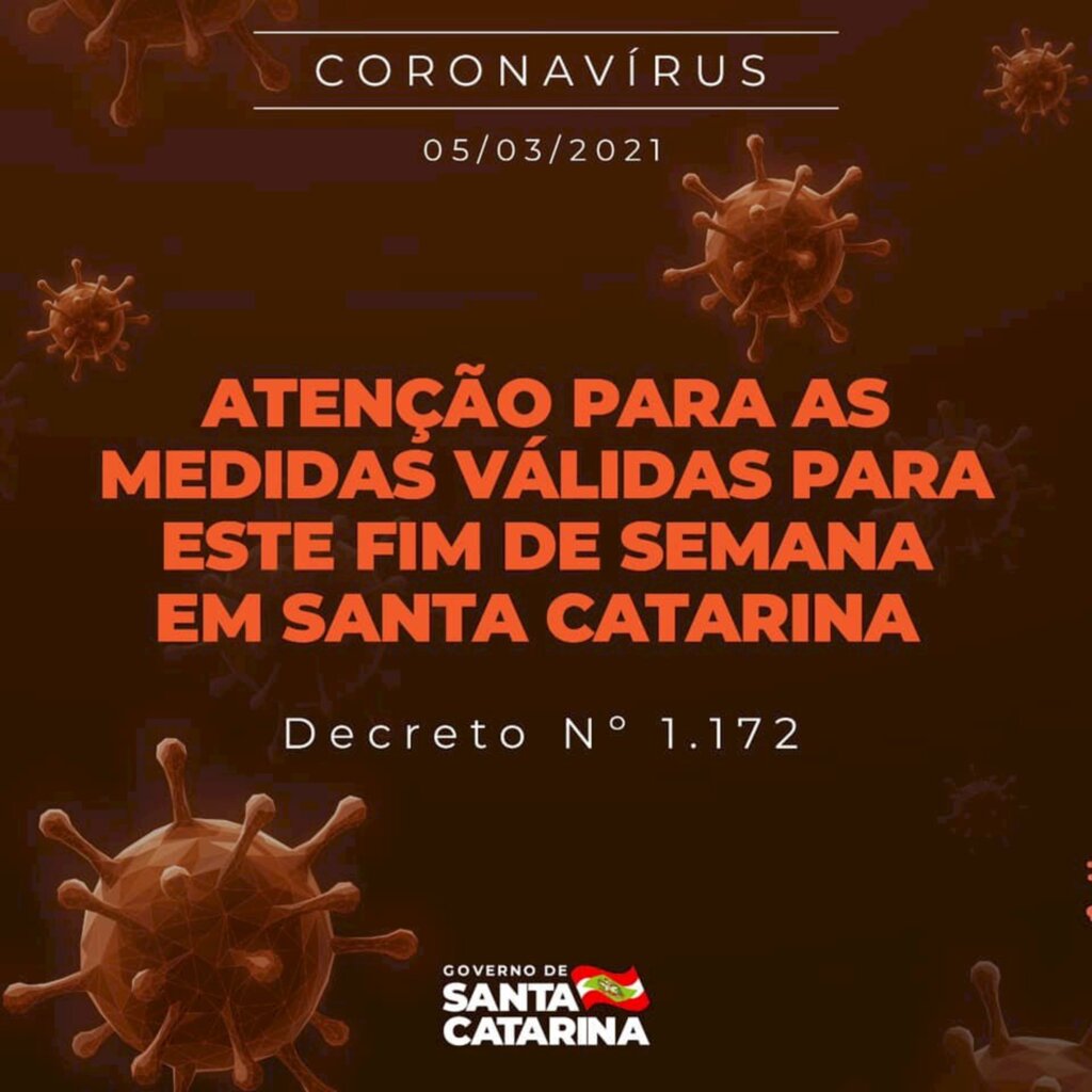 Inicia às 23h desta sexta-feira (5)  as medidas restritivas em prevenção ao Coronavírus