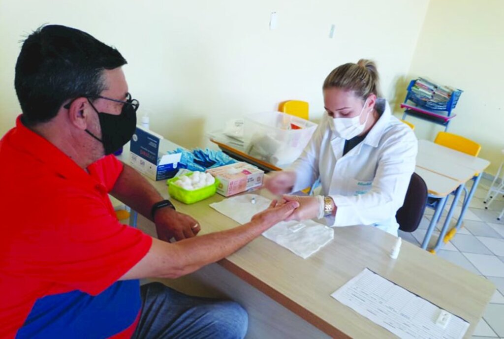 Toda equipe da educação realizou teste para Covid-19 em Celso Ramos