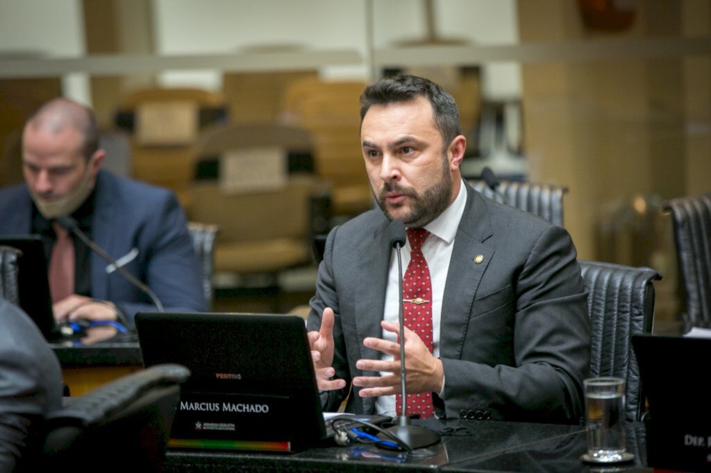 Marcius Machado, o deputado representante  da Serra Catarinense na Assembleia Legislativa