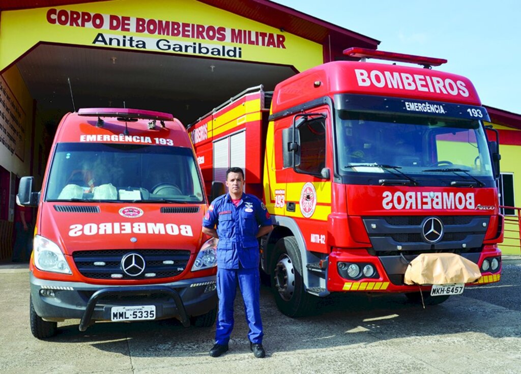 Anita Garibaldi conta com novo comandante do Corpo de Bombeiros