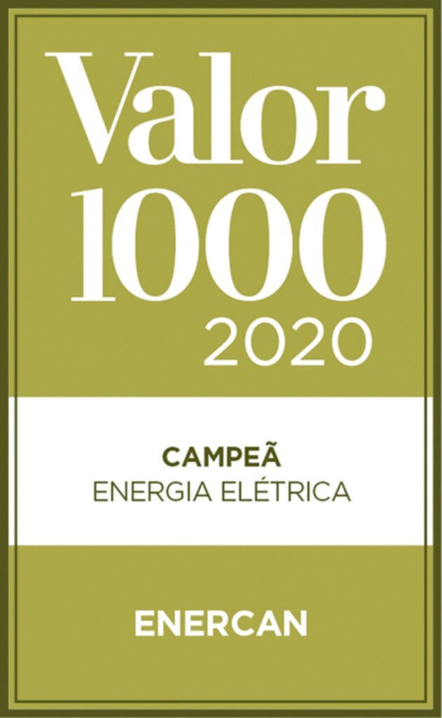 ENERCAN é a melhor empresa do setor elétrico brasileiro em 2020