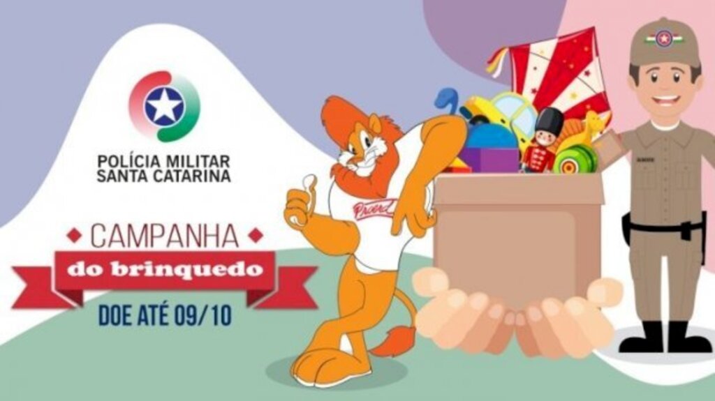 Polícia Militar de Santa Catarina realiza Campanha do Brinquedo