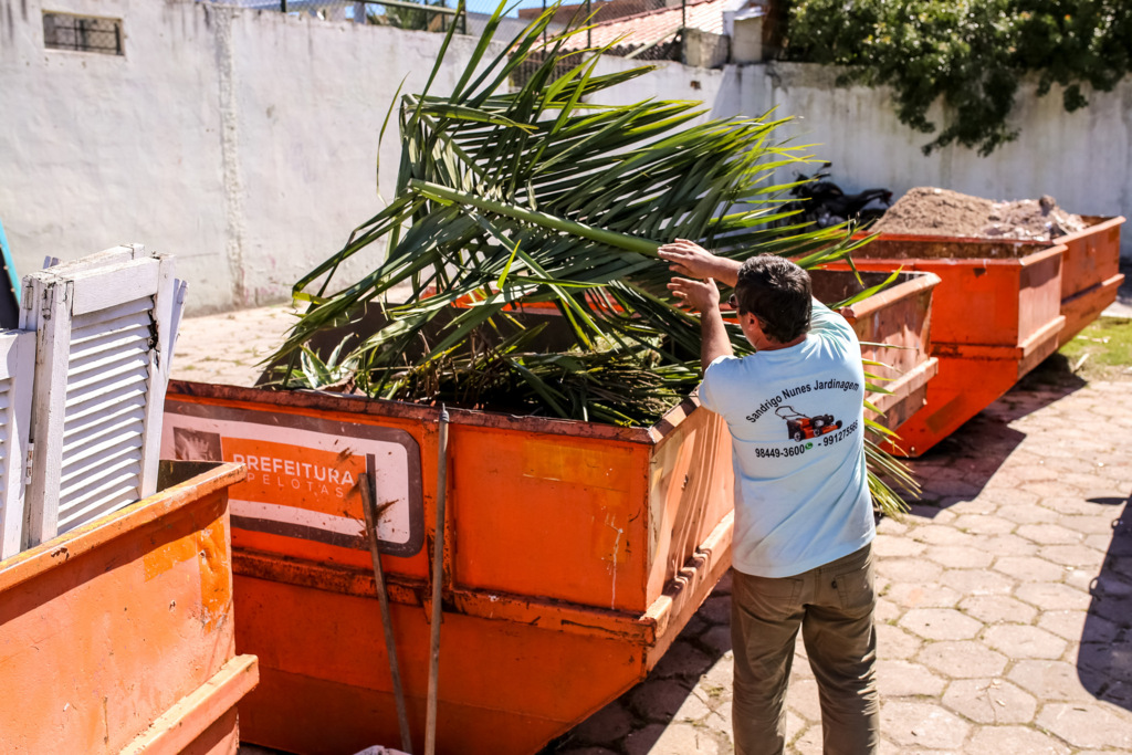 Cresce a procura para descarte nos Ecopontos de Pelotas