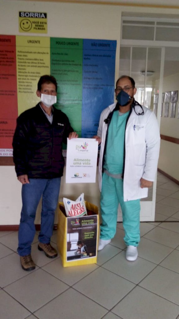 Copercampos arrecada 2,5 mil quilos de alimentos em Campanha
