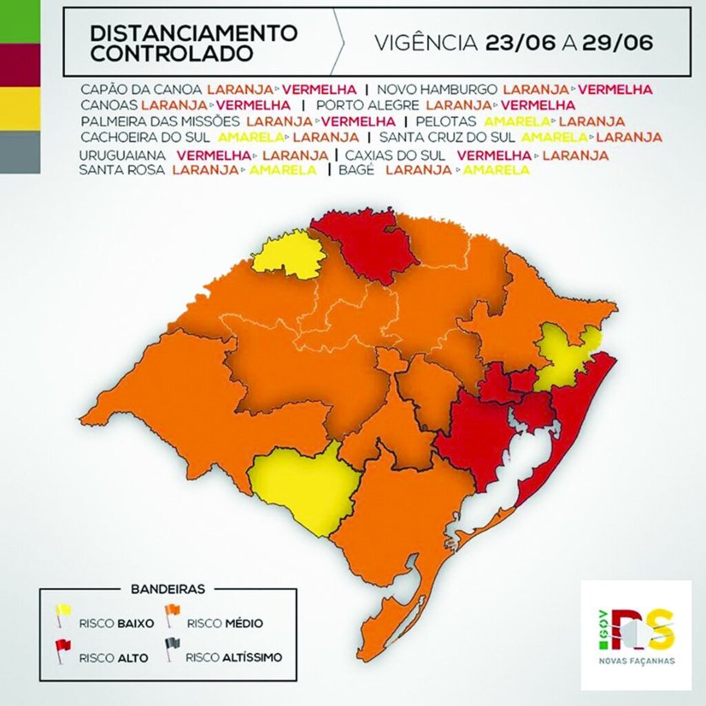 Pinhal da Serra passa à  bandeira laranja em  Distanciamento Controlado