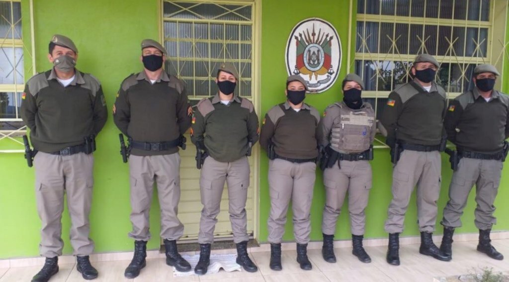 Brigada Militar de Pinhal da Serra passa a contar com seis policiais militares e novo comandante