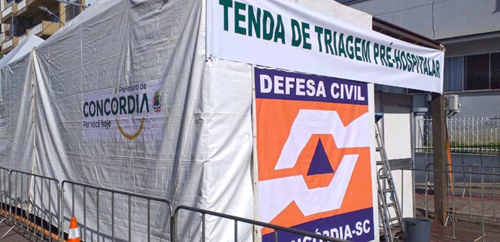 Nota de Esclarecimento sobre instalação da Tenda de Triagem