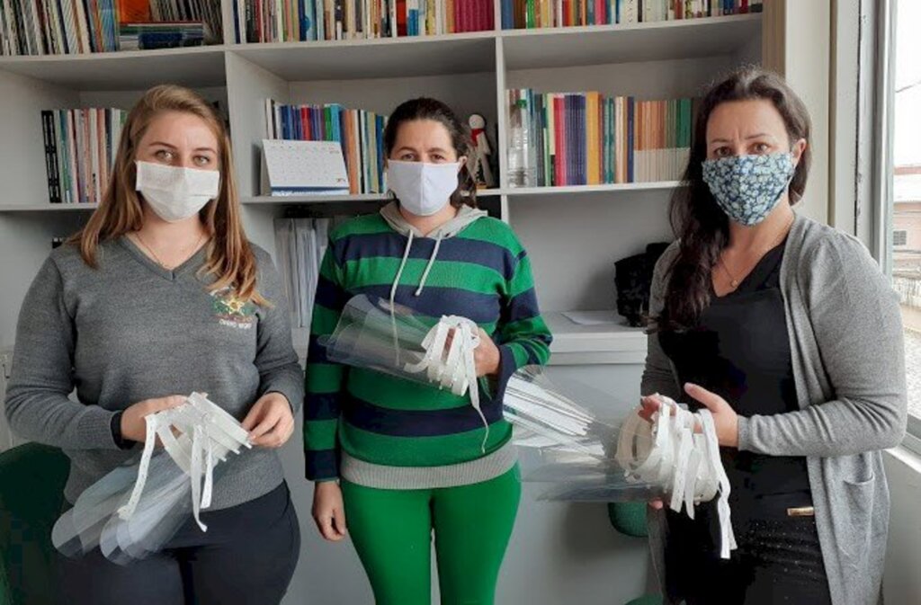 BAESA repassa protetores faciais para  combate à pandemia