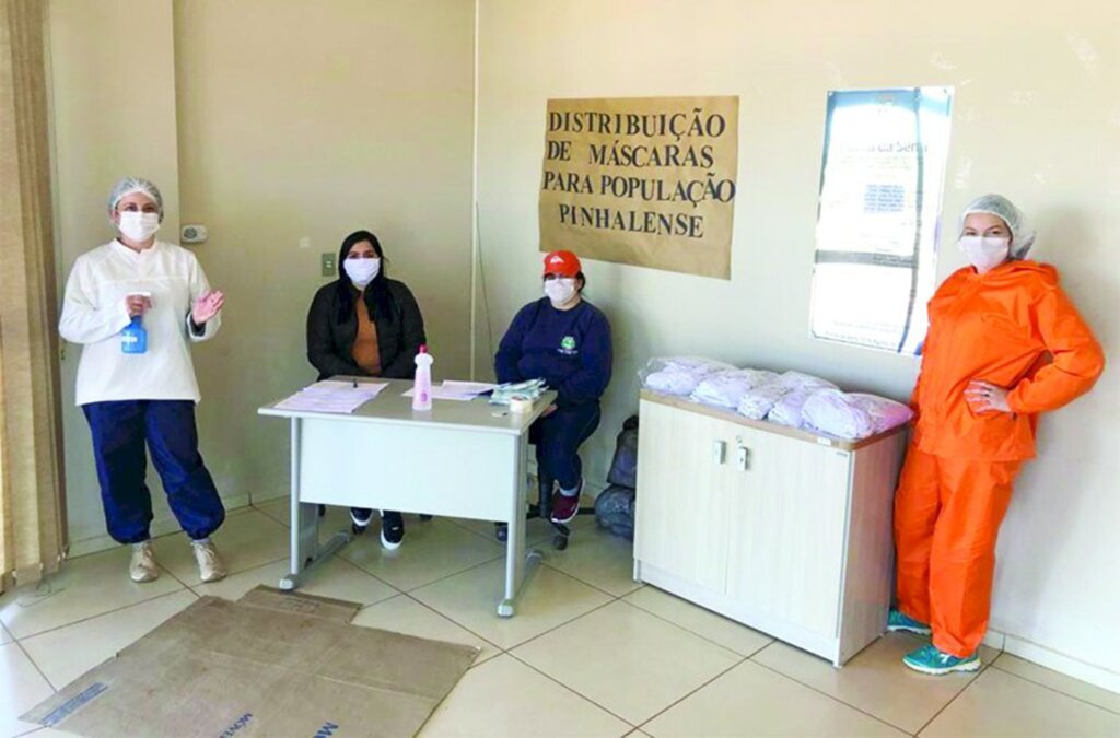 Prefeitura de Pinhal da Serra  adquire máscaras de tecido para a população