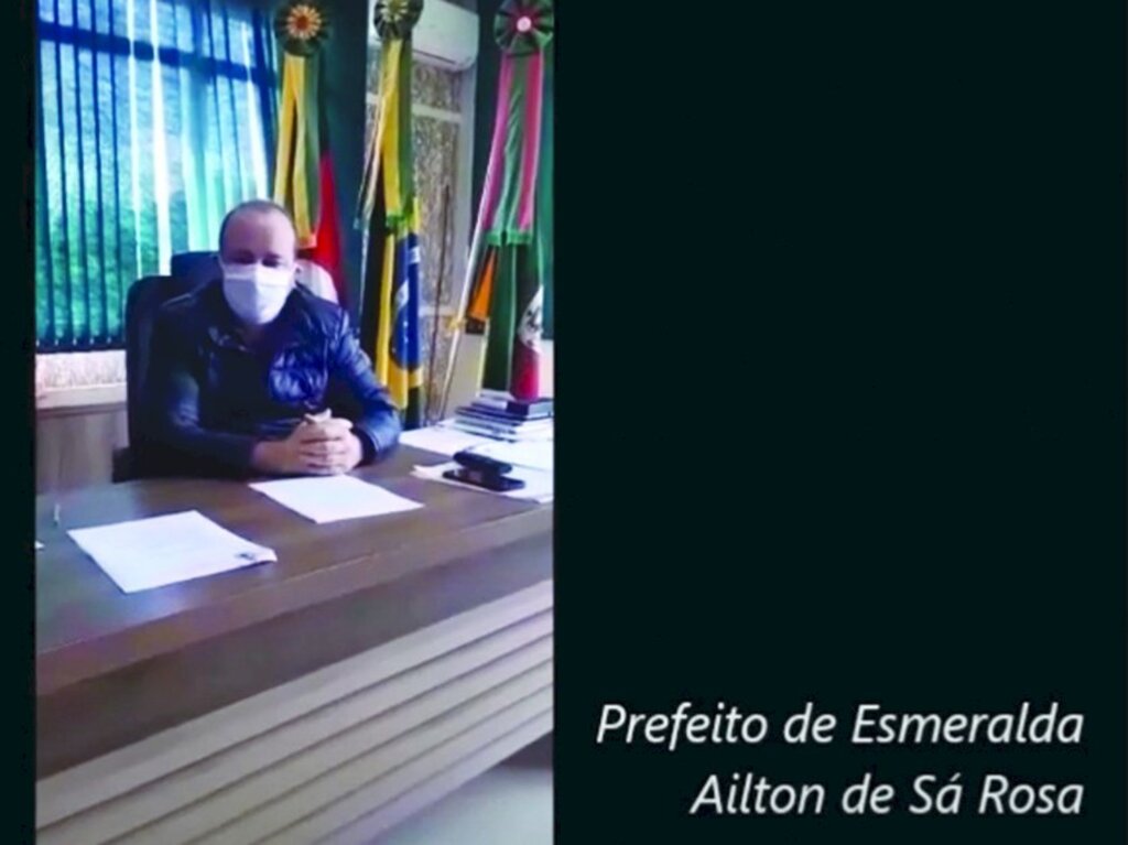 Uso obrigatório de máscaras no município de Esmeralda