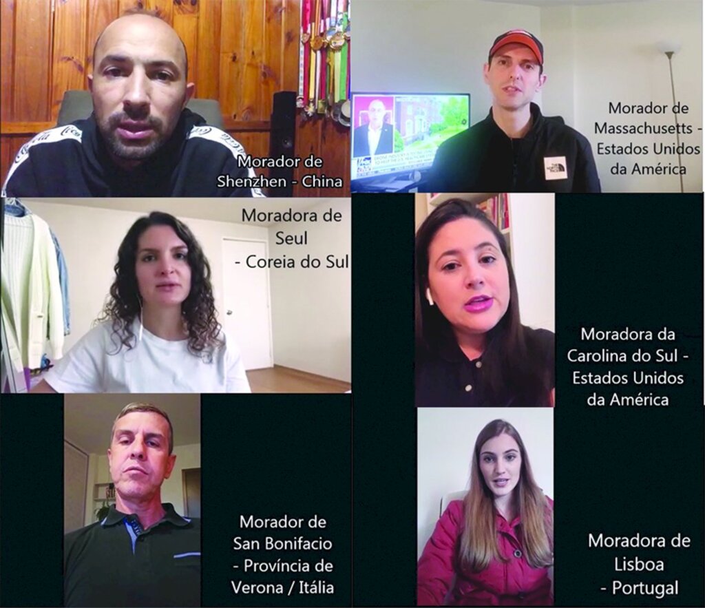 O mundo enfrenta o coronavírus