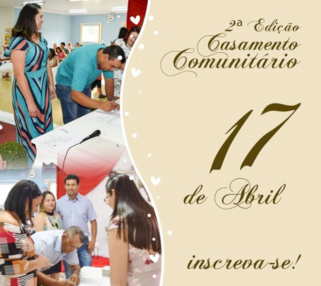 Vargem realizará casamento comunitário