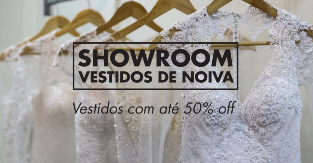 Noiva Linda promove Showroom de Vestidos de Noiva