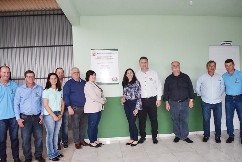 Administração Municipal de Abdon Batista inaugura Nova Garagem da Prefeitura