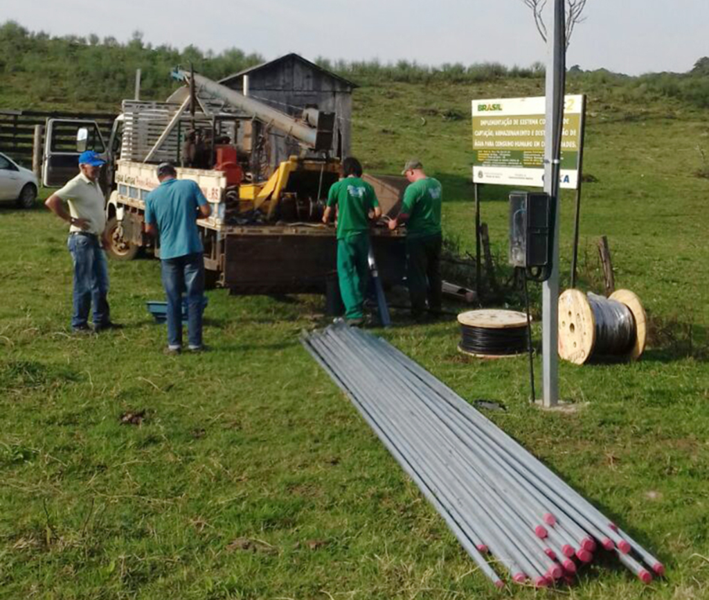 Investimentos no  Sistema de Abastecimento de Água de Pinhal