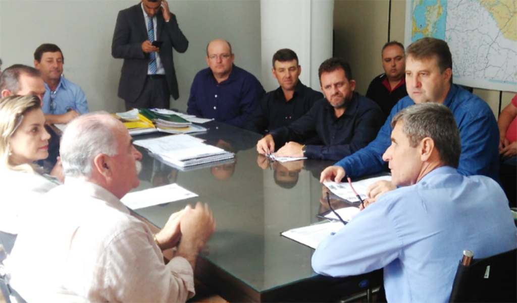 Prefeitos reivindicam asfaltamento da SC-452 entre Vargem, Abdon e Anita