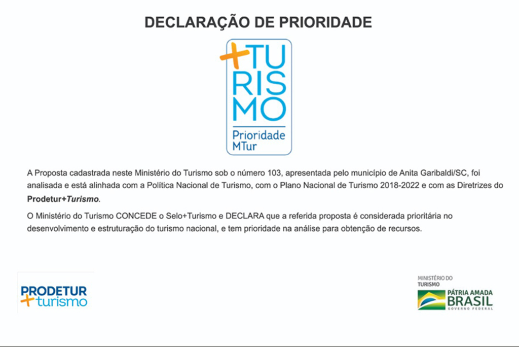 Um novo passo importante para o futuro de Anita Garibaldi