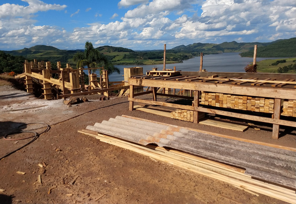 Obras do novo Mirante Santo Antônio em Abdon seguem  em andamento