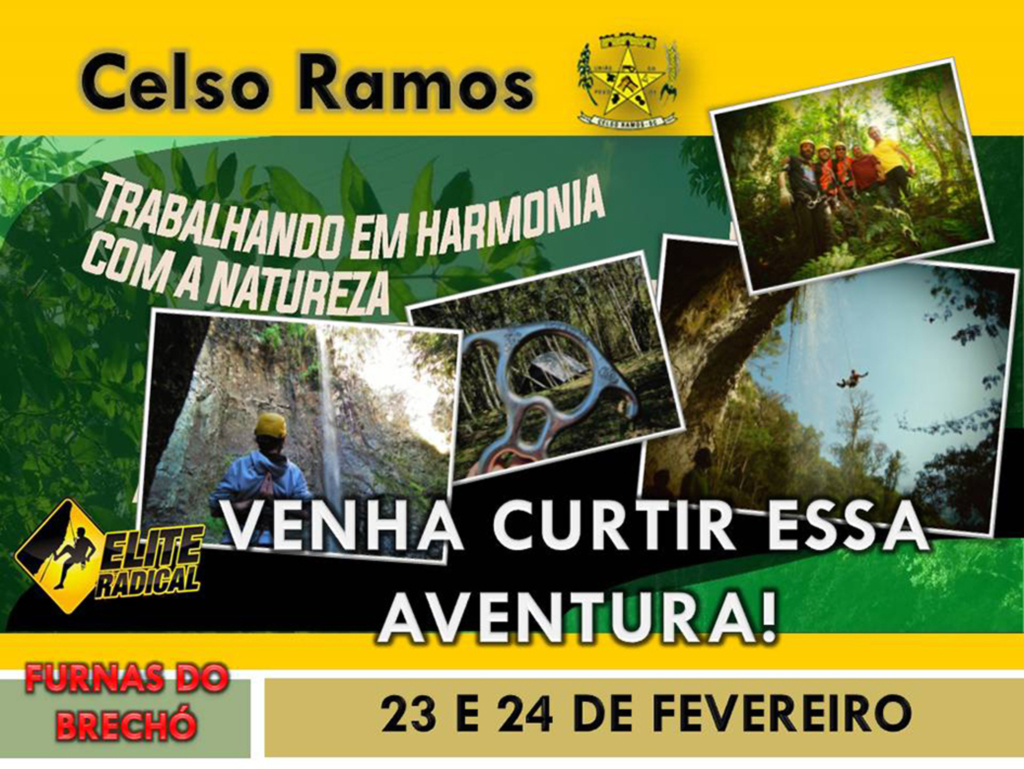 Rapel nas Furnas do Brechó em Celso: venha curtir esta aventura