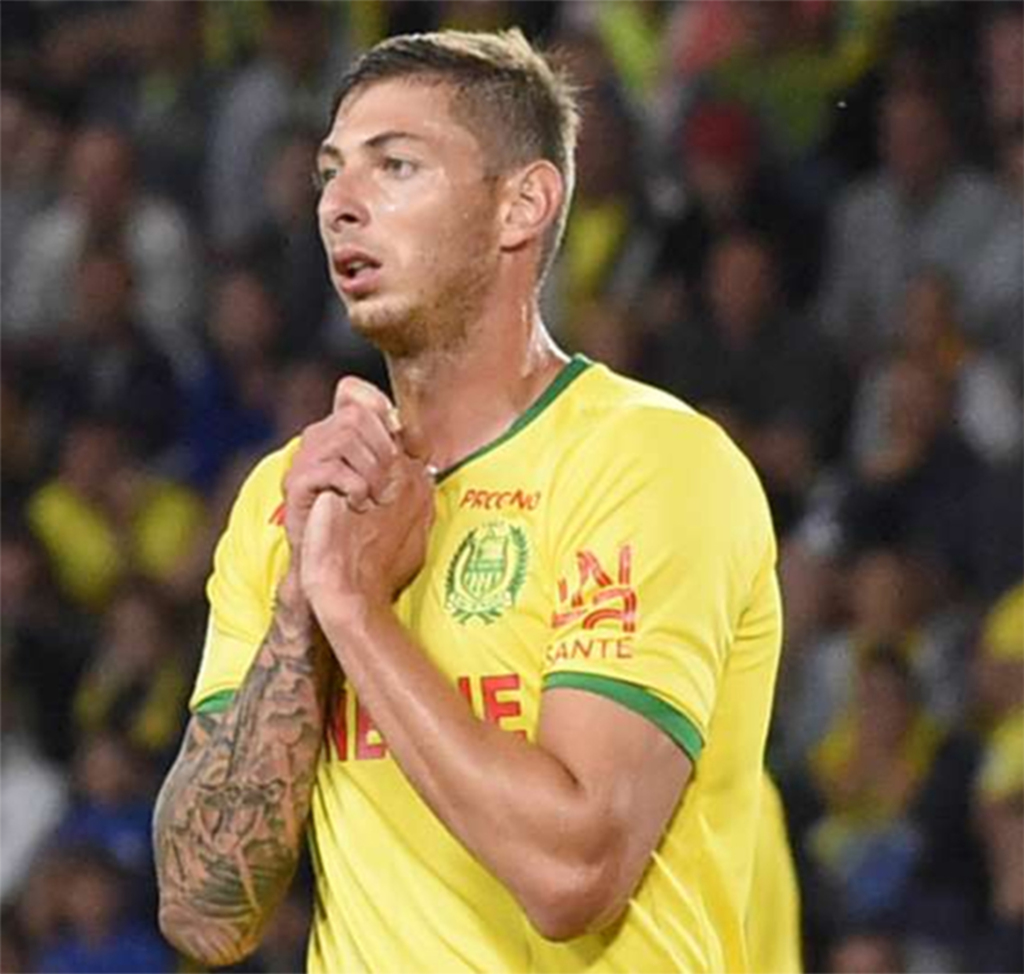 Avião que levava o jogador argentino Emiliano Sala é encontrado
