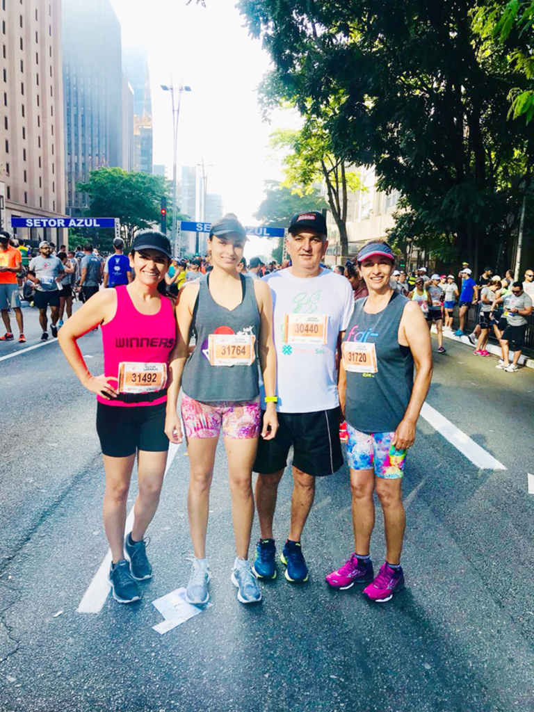 Família anitense participou da 94ª Corrida Internacional São Silvestre