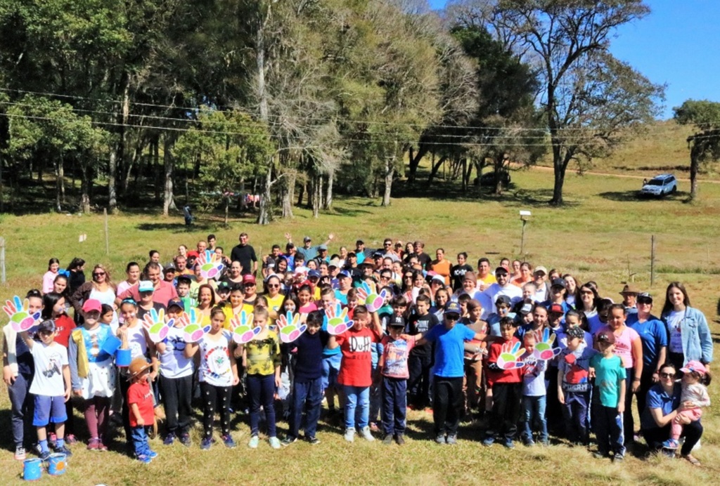 Comunidade escolar de  Zortéa realiza Gincana socioambiental