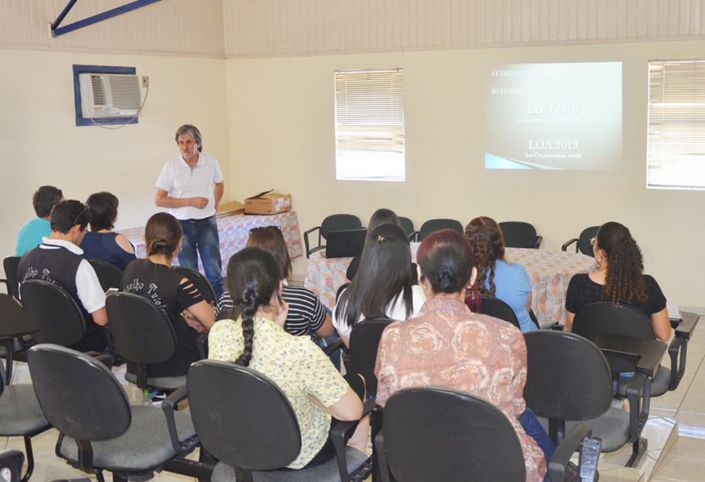 Prefeitura Municipal de Anita apresentou orçamento para o ano de 2019