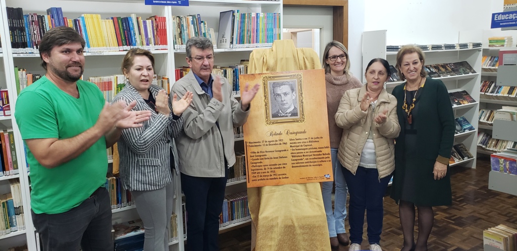 Biblioteca Pública Vereador Rolindo Casagrande comemora 68 anos de fundação