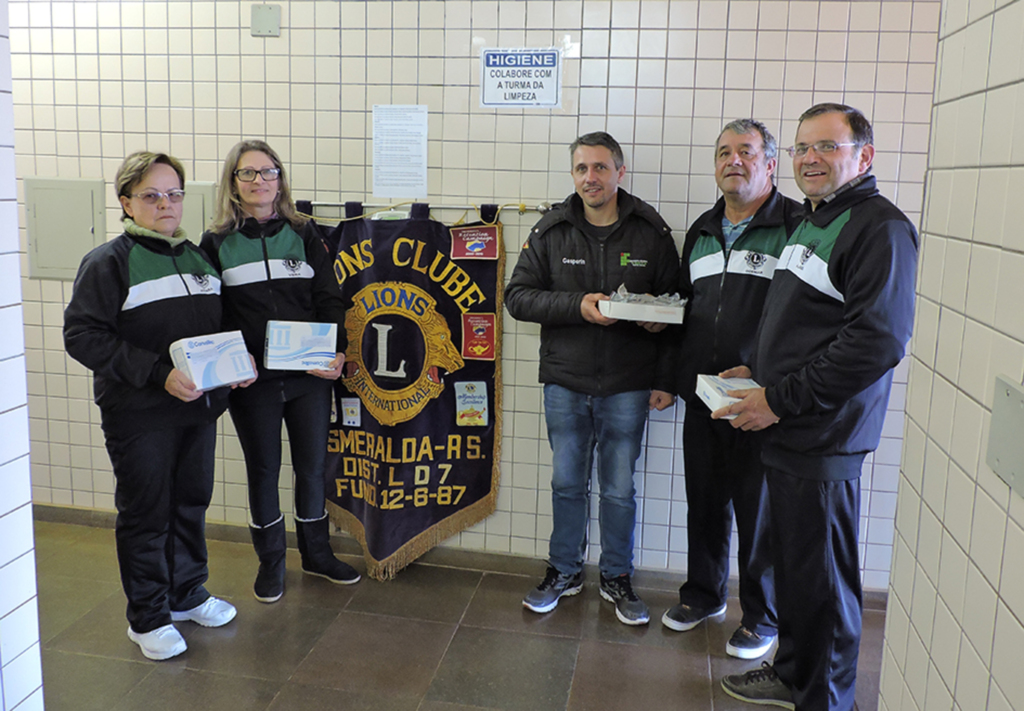 Lions Club de Esmeralda faz doação para Secretaria  Municipal de Saúde