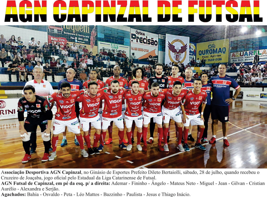 AGN CAPINZAL DE FUTSAL