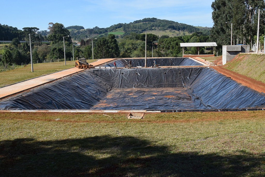 Construção da Estação de Tratamento de Esgoto está em pleno desenvolvimento