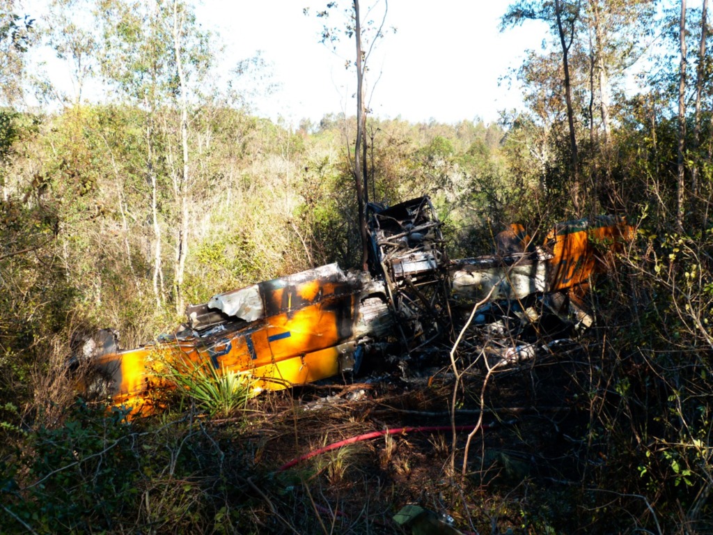 Queda de avião no Rincão das Guajuviras deixa um morto