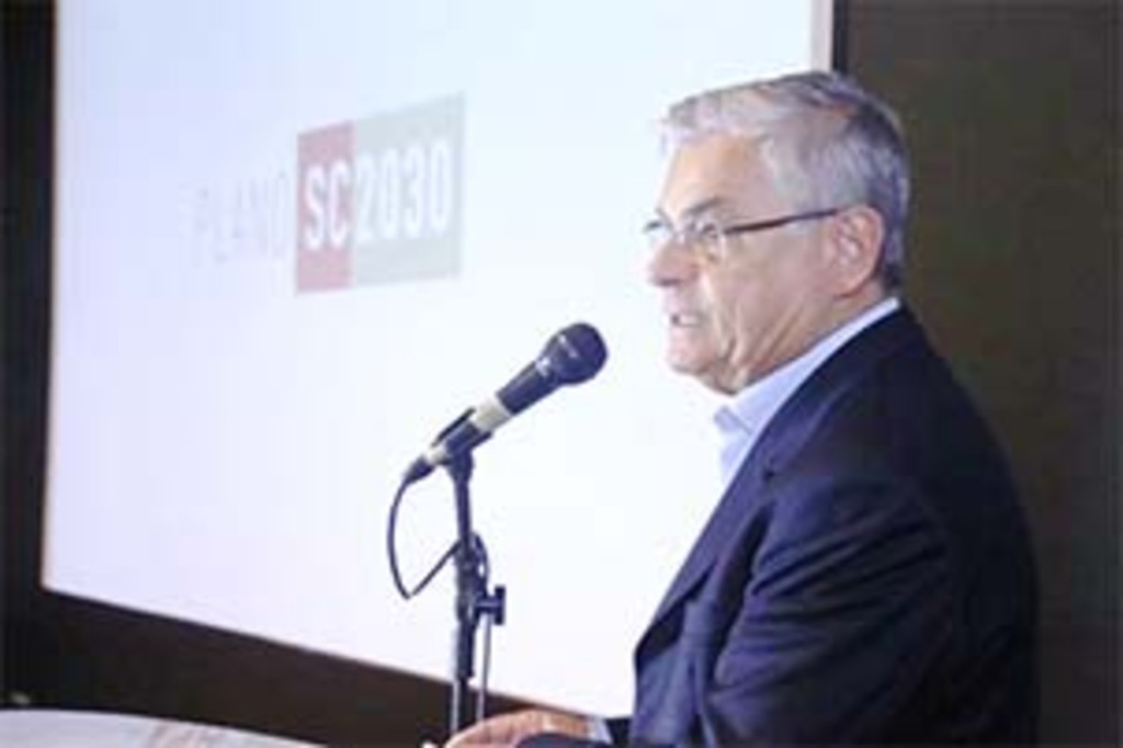 Governador conhece Plano Santa Catarina 2030