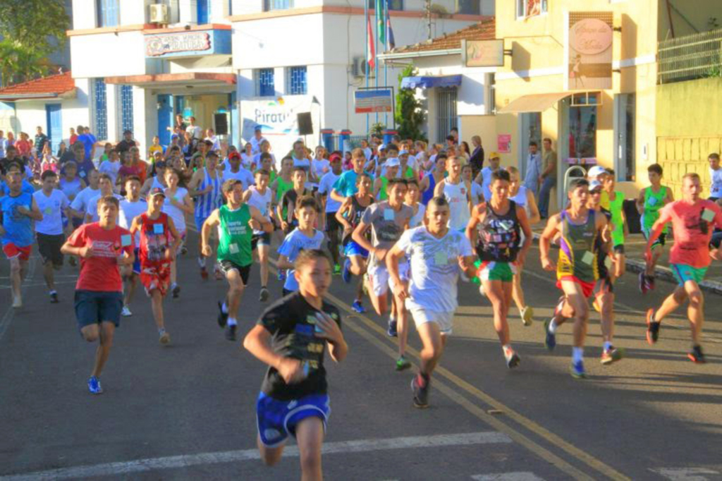 Divulgação/Prefeitura Municipal de Piratuba - Corrida Rústica terá início e chegada em frente à Prefeitura de Piratuba