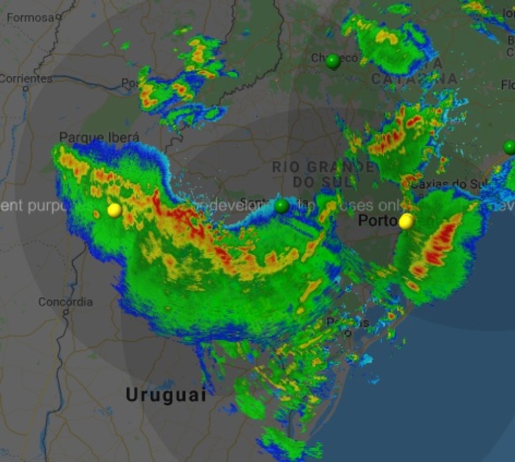 Defesa Civil alerta para temporais em todo Estado
