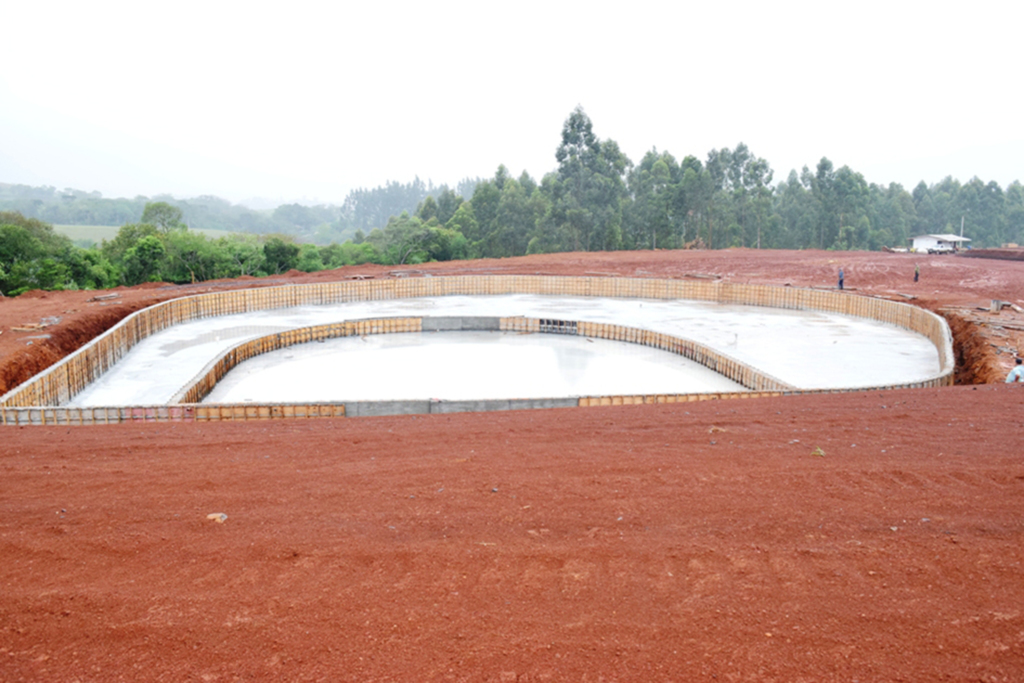 Primeira piscina do Parque Aquático está na reta final