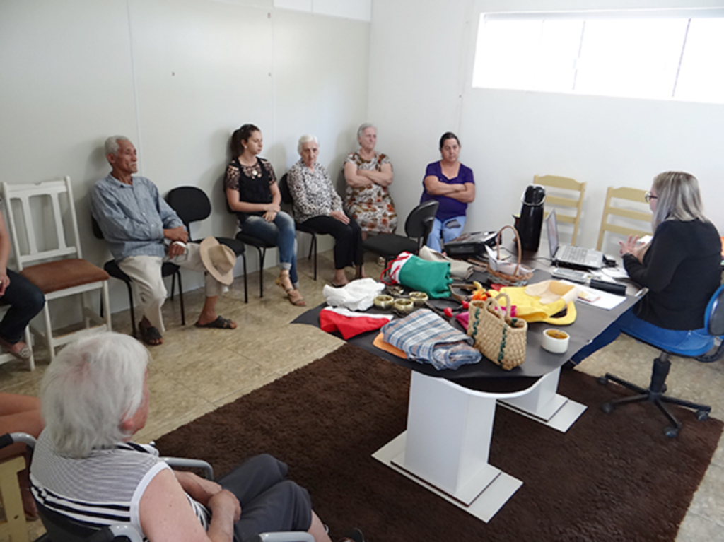 Realizado em Celso, encontro com Grupo de Idosos e Cuidadores Feliz Idade