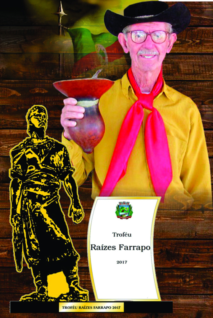 Eurides Mendes do Amaral (Nene) é o escolhido deste ano para receber o Troféu Raízes Farrapo