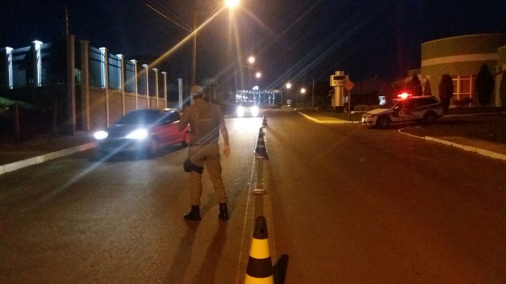 Operação da Polícia Militar em Cerro Negro