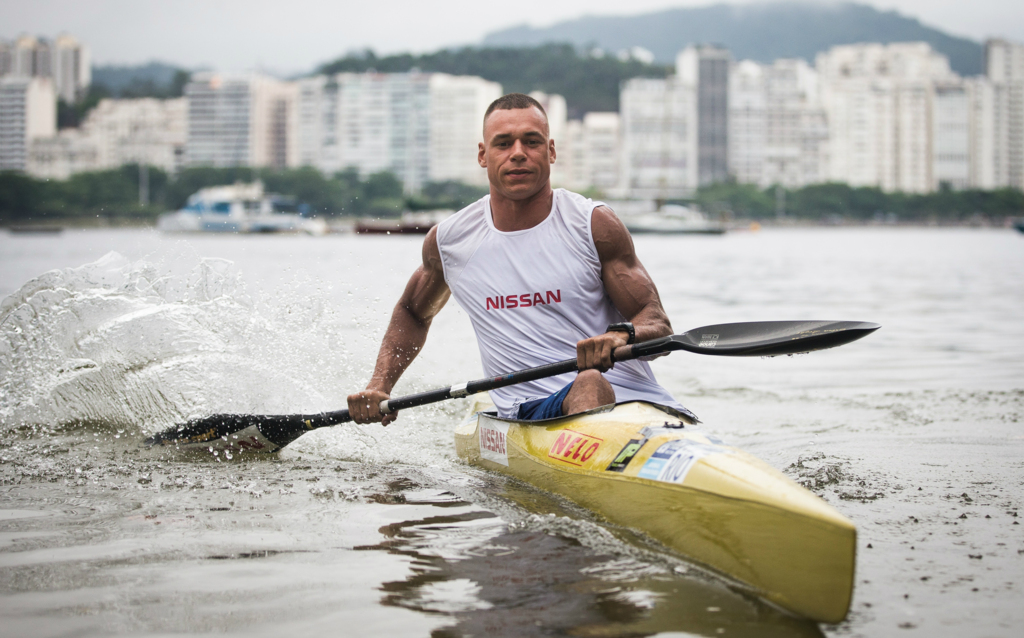 divulgação/Nissan - A menção dos créditos é obrigatória - Entrevista com o canoísta paraolímpico Caio Ribeiro