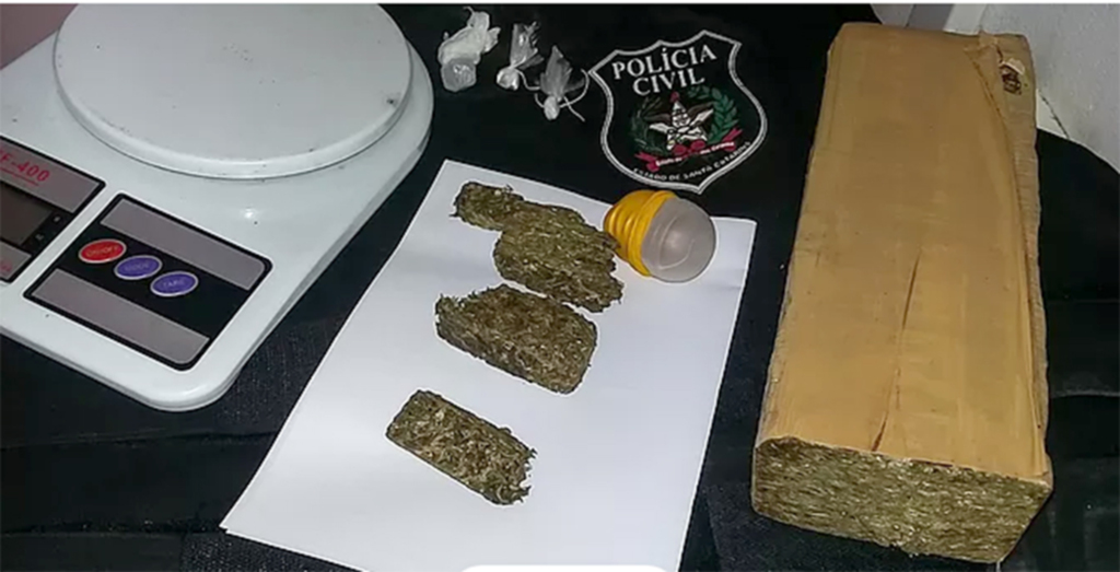Polícia Civil prende traficante com um quilo de droga em Campo Belo
