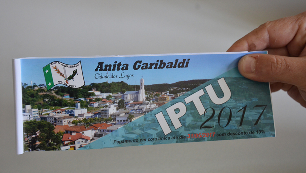 Na próxima segunda-feira, carnês do IPTU começarão a ser entregues