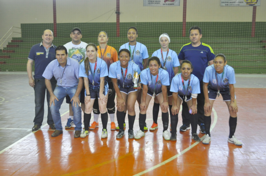 Futsal feminino de Herval d?Oeste é vice-campeão na etapa Centro-Oeste dos JASC