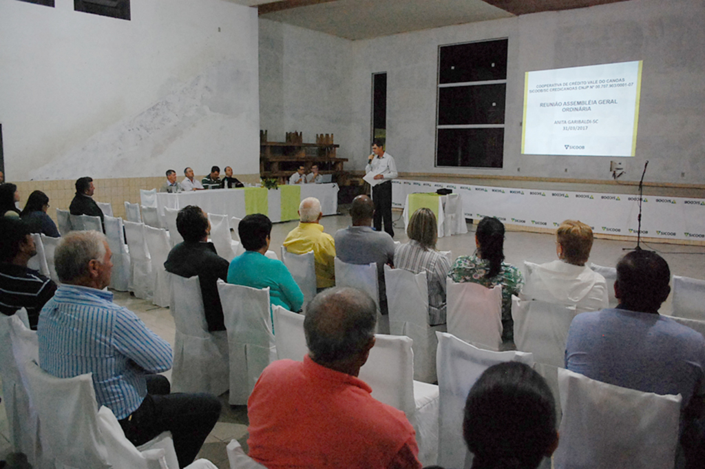  - Pré-assembleias têm por objetivo levar informações sobre a cooperativa aos associados