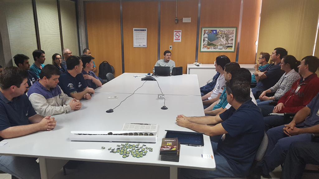 - Diretor da BAESA, Rogério Pizeta, conversou com os colaboradores da Usina e enfatizou que o sucesso do Programa 4Ps depende do comprometimento de todos