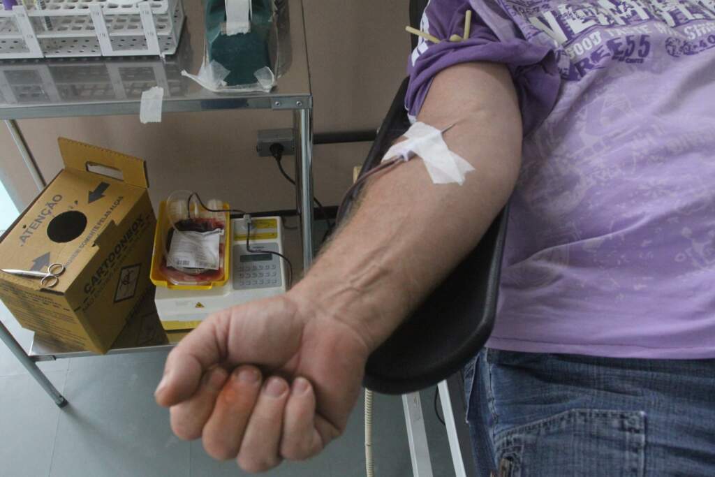 Doação de sangue ainda desafia a população